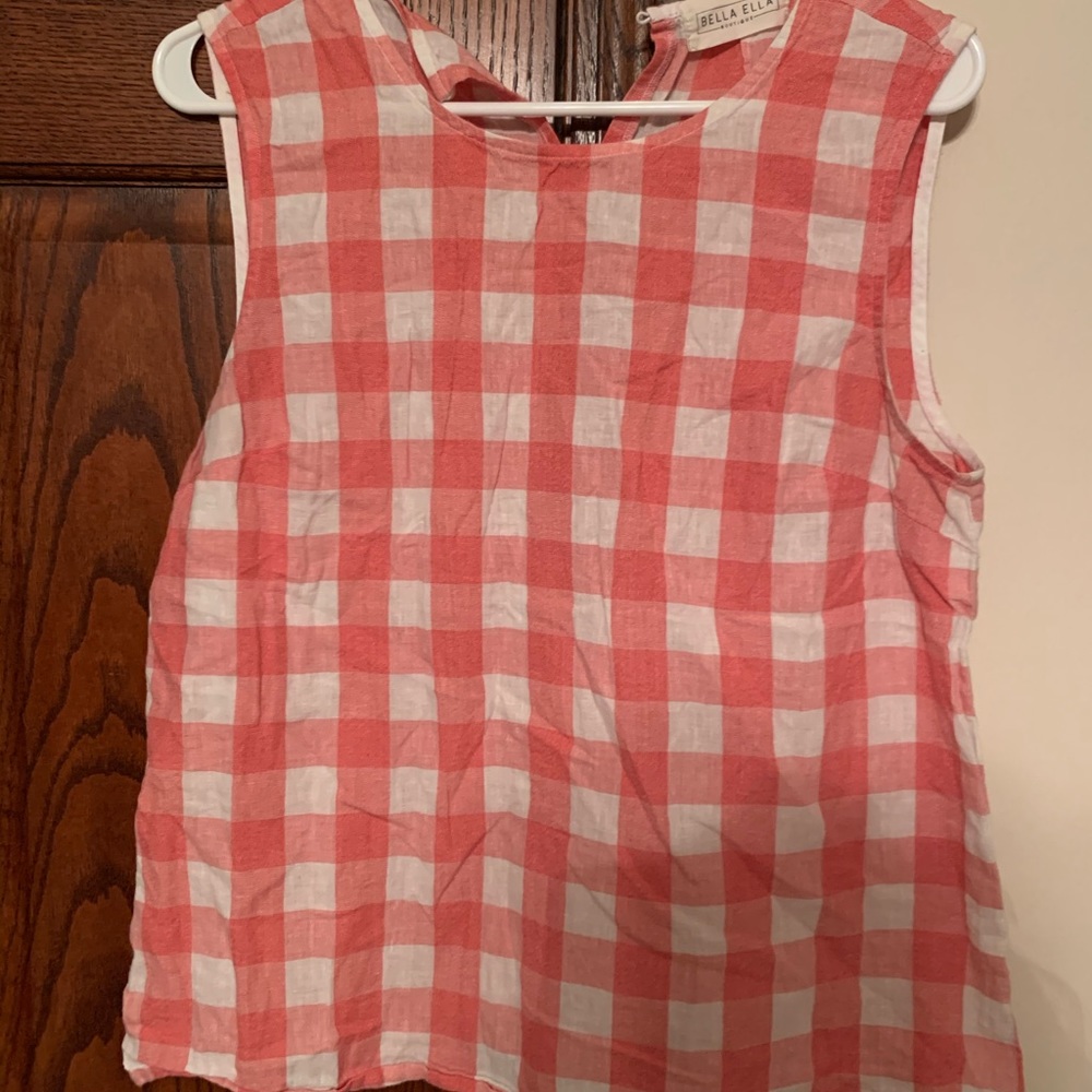 Gingham Tank